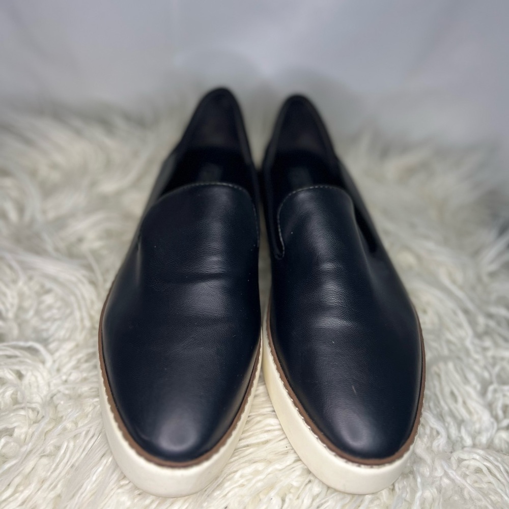 Nordstrom Black & White Sneakers Slip On Shoes Women's Size 7 M